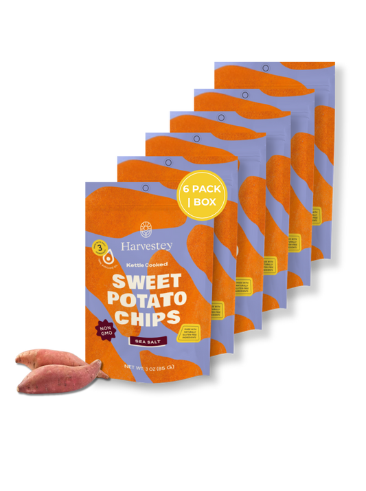 Kettle-Cooked Sweet Potato Chips (6-Pack)