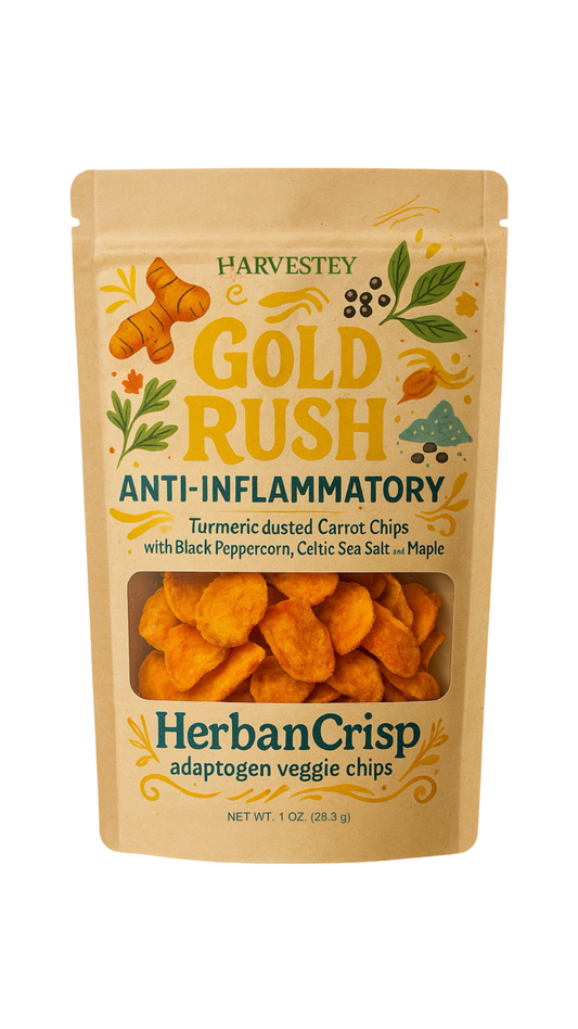 HerbanCrisp Gold Rush Carrot Chips