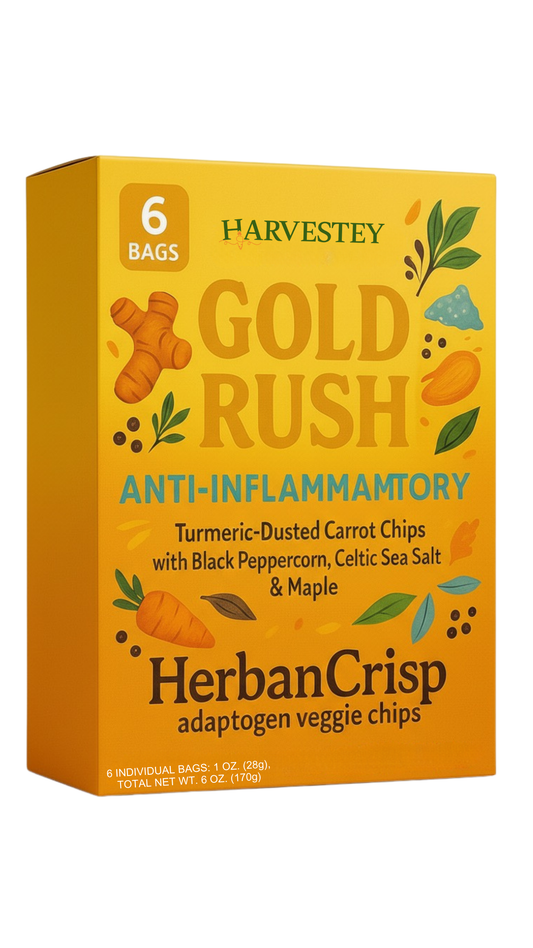 HerbanCrisp Gold Rush Carrot Chips