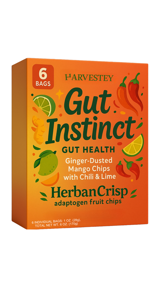 HerbanCrisp Gut Instinct Mango Chips